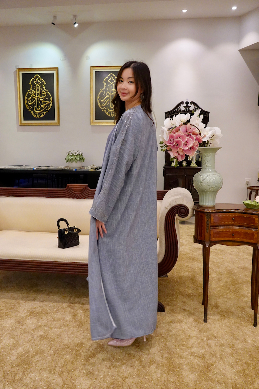 Denim Dress in Twilight Blue