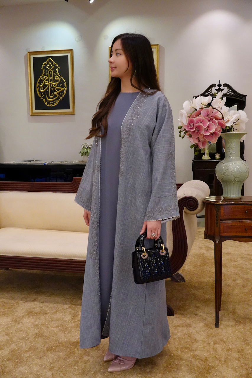 Denim Dress in Twilight Blue