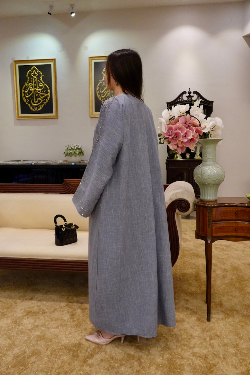 Denim Dress in Twilight Blue
