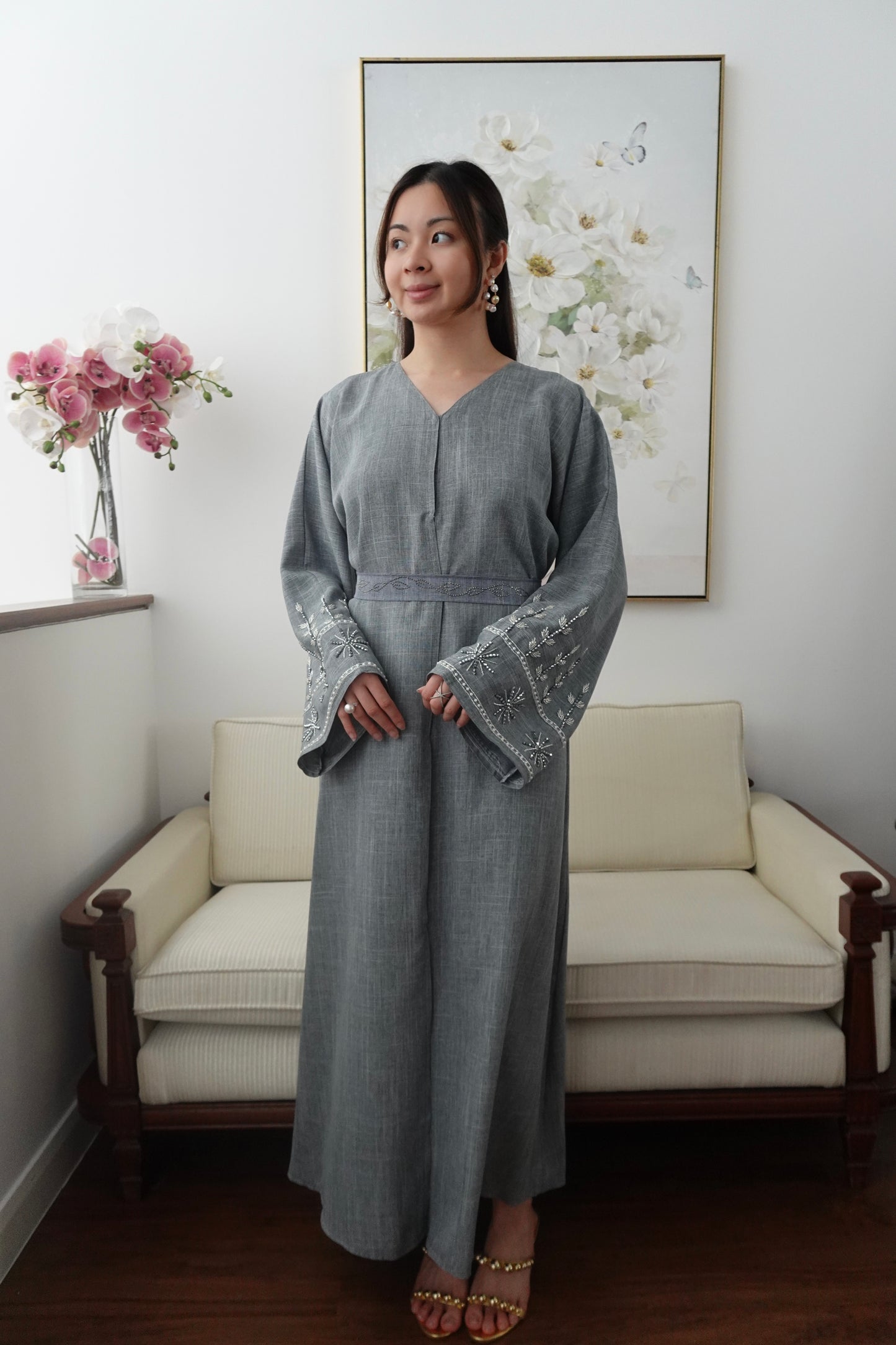 Moonlit Denim Dress