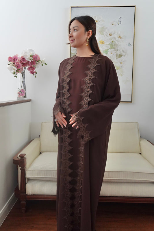 Moca Lace Dress