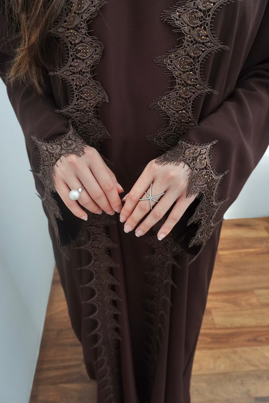 Moca Lace Dress